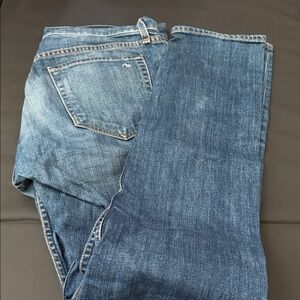 rag & bone Men's Straight Leg Blue Denim Jeans